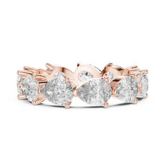 Aurevia Pear Cut Eternity Band