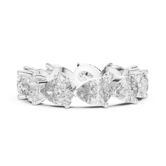 Aurevia Pear Cut Eternity Band