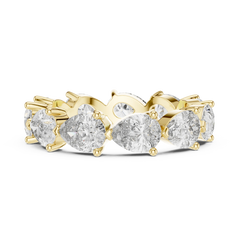 Aurevia Pear Cut Eternity Band