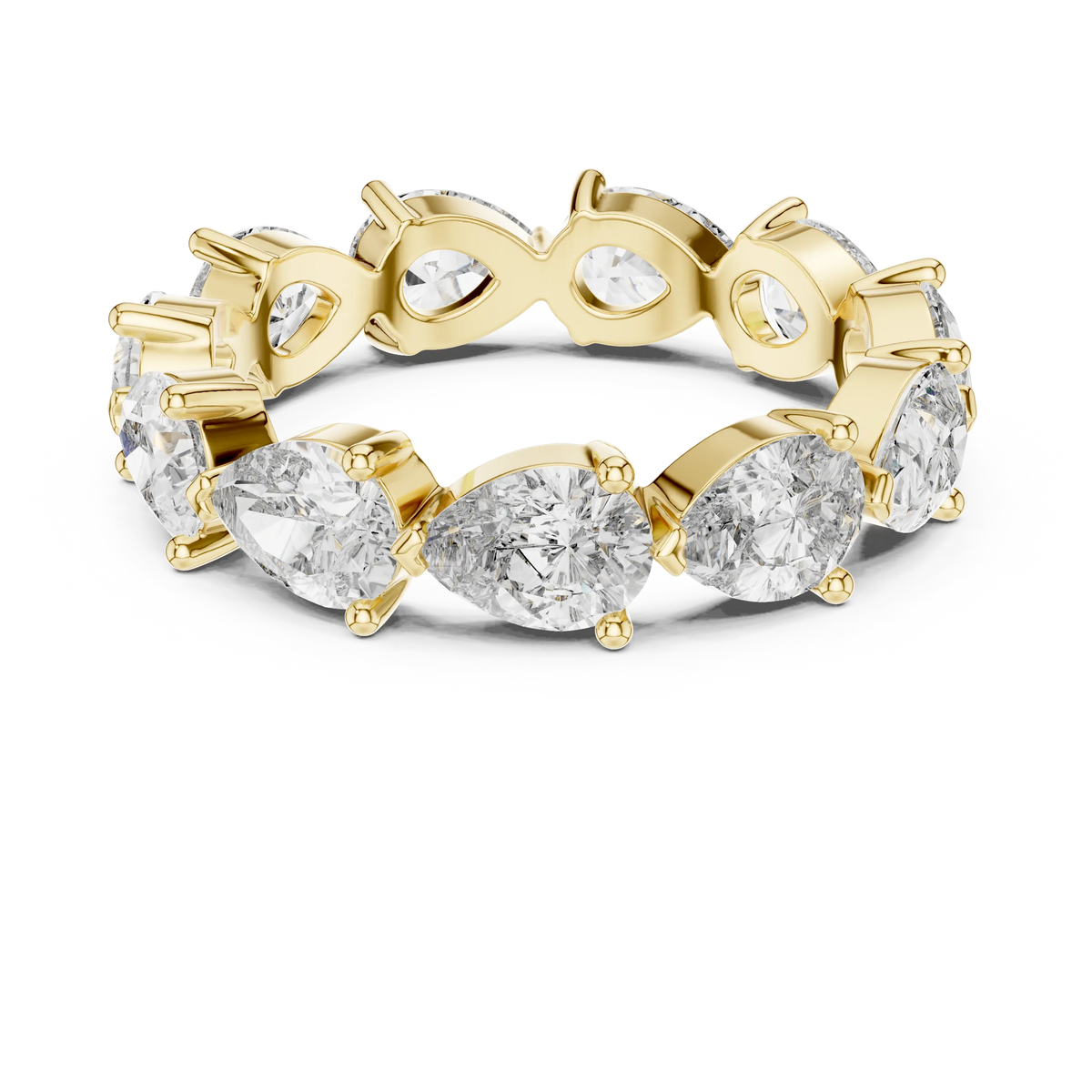 Aurevia Pear Cut Eternity Band