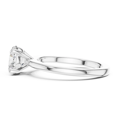 Classic Round Solitaire Engagement Ring