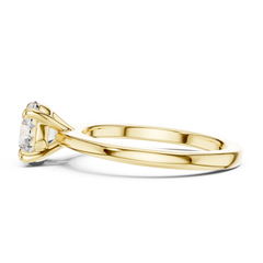 Classic Round Solitaire Engagement Ring