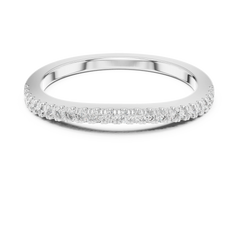 Essential Round Pave Stacking Band