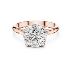 Signature Round Solitaire Engagement Ring
