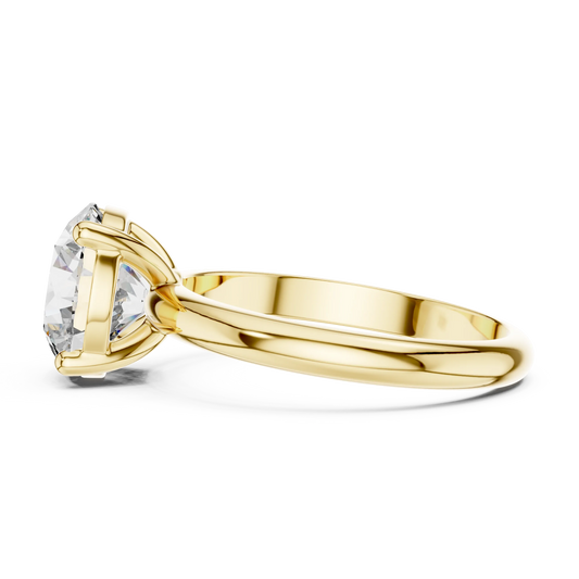 Signature Round Solitaire Engagement Ring