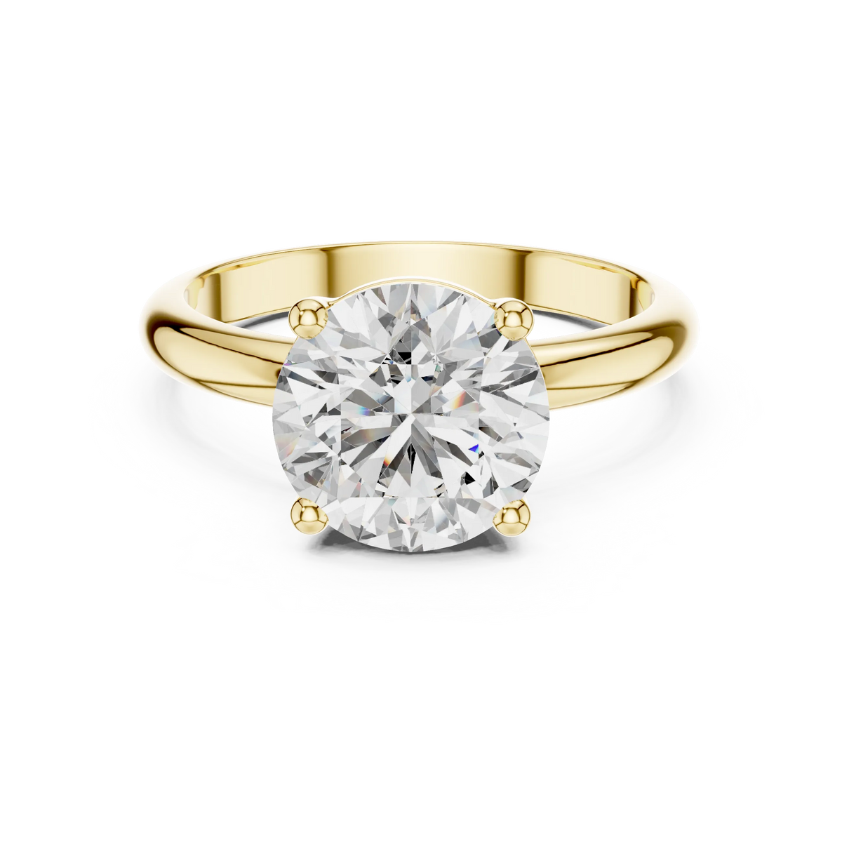 Signature Round Solitaire Engagement Ring