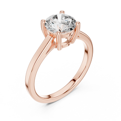 Tapered Round Solitaire