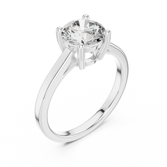 Tapered Round Solitaire
