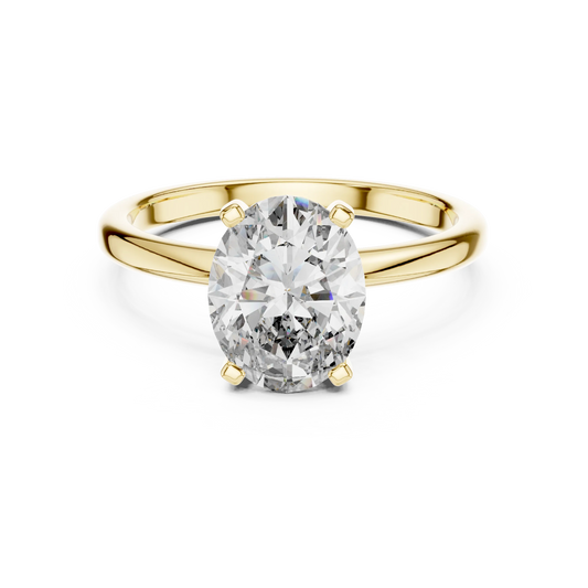 Signature Oval Solitaire