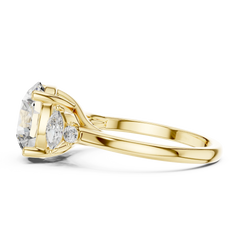 Round & Marquise Trilogy Ring