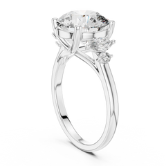 Round & Marquise Trilogy Ring