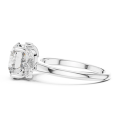Round Triple-Oval Ring