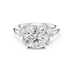 Round Triple-Oval Ring