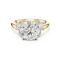 Round Triple-Oval Ring