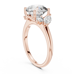 Round Triple-Oval Ring
