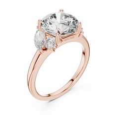 Round Triple-Oval Ring
