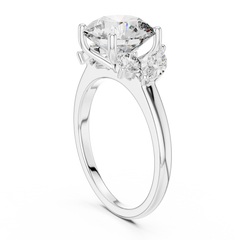 Round Triple-Oval Ring