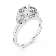 Round Triple-Oval Ring