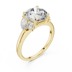 Round Triple-Oval Ring