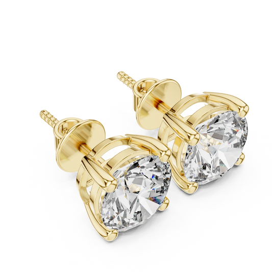 Radiant Solitaire Studs