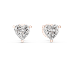 Aurevia HeartSpark Diamond Studs