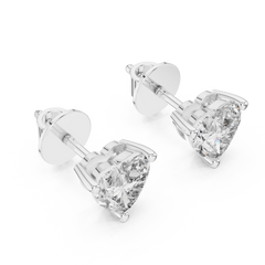 Aurevia HeartSpark Diamond Studs