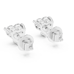 Aurevia HeartSpark Diamond Studs