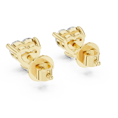 Aurevia HeartSpark Diamond Studs