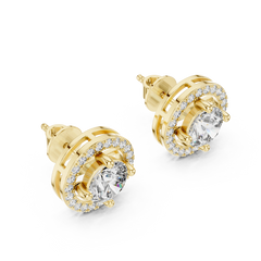 Aurevia HaloGlint Studs