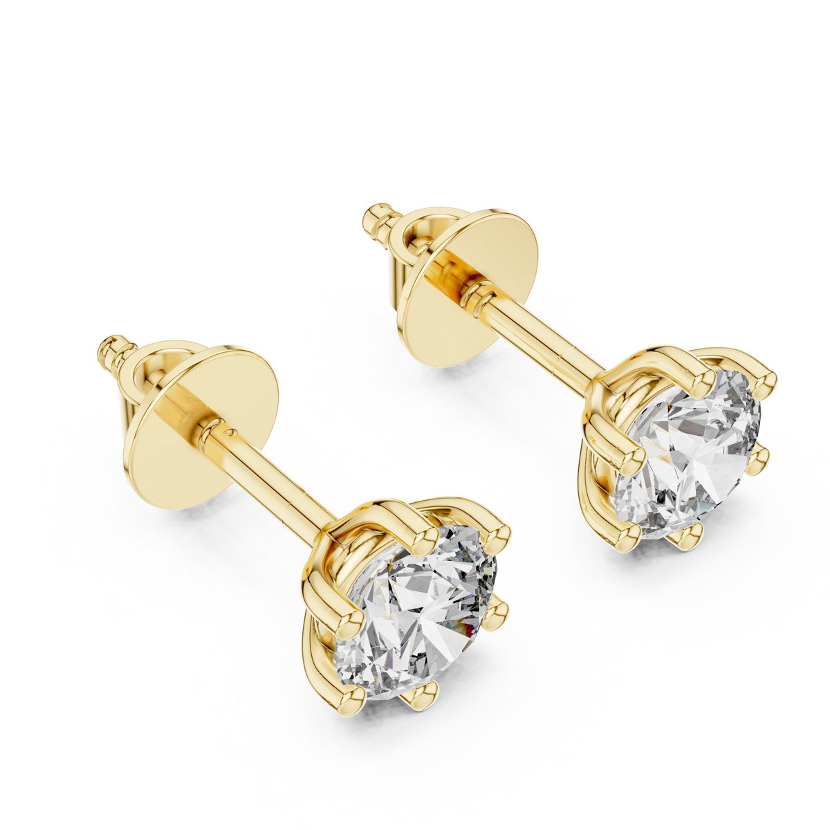 Aurevia Radiant Six-Prong Solitaires