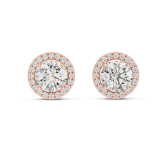 Aurevia Radiant Halo Studs