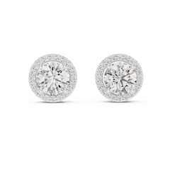 Aurevia Radiant Halo Studs