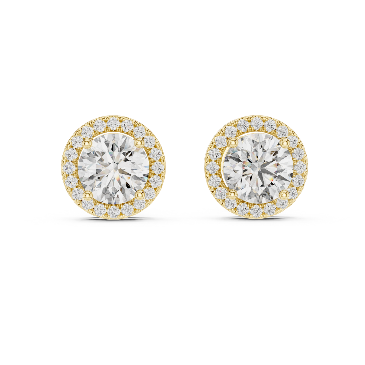 Aurevia Radiant Halo Studs