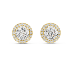 Aurevia Radiant Halo Studs