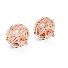 Aurevia Radiant Sunburst Diamond Studs