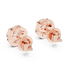 Aurevia TwirlGlow Diamond Studs