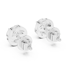 Aurevia TwirlGlow Diamond Studs