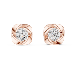 Aurevia RosetteGlow Diamond Studs