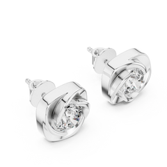 Aurevia RosetteGlow Diamond Studs