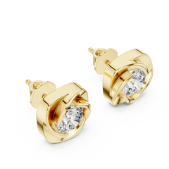 Aurevia RosetteGlow Diamond Studs