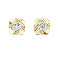 Aurevia RosetteGlow Diamond Studs