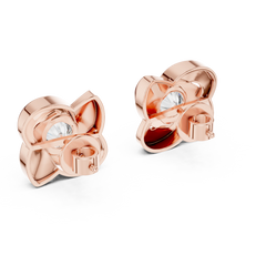 Aurevia PetalGlow Diamond Studs