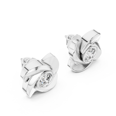 Aurevia PetalGlow Diamond Studs