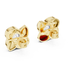 Aurevia PetalGlow Diamond Studs