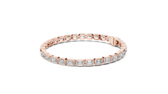 Aurevia Emerald-Cut Radiance Bracelet