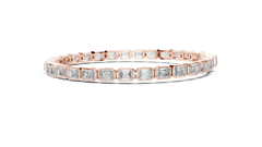 Aurevia Emerald-Cut Radiance Bracelet