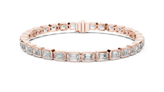 Aurevia Emerald-Cut Radiance Bracelet