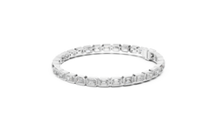 Aurevia Emerald-Cut Radiance Bracelet