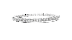 Aurevia Emerald-Cut Radiance Bracelet