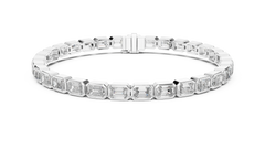 Aurevia Emerald-Cut Radiance Bracelet